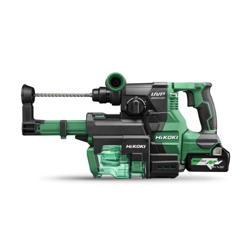 Hikoki DH3628DA-WEZ (DH3628DAWEZ) Akkus fúrókalapács Hitboxban SDS-Plus MultiVolt (36V) akkuval, töltővel