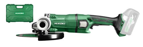 Hikoki G3623DA-W4Z (G3623DAW4Z) Akkus sarokcsiszoló 230mm alapgép kofferben MultiVolt (36V) (akku és töltő nélkül)