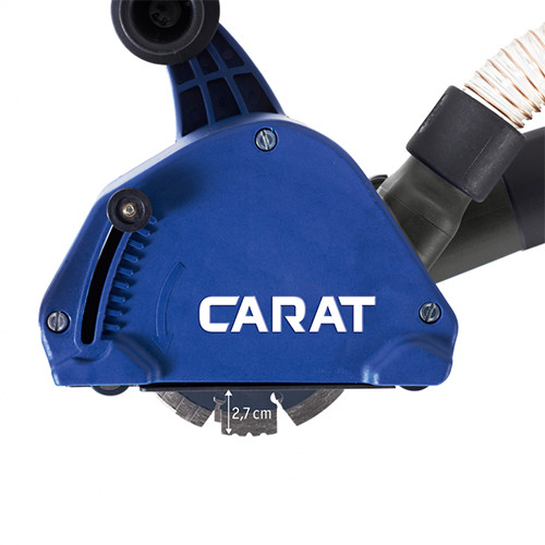 Carat MZSL1253NS Falhoronymaró kofferben 2db gyémántkoronggal 1700W
