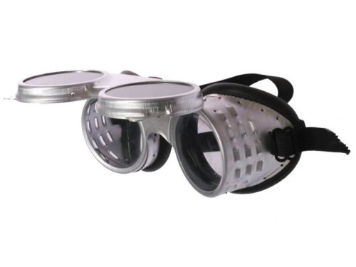 Lánghegesztő DIN5 védőszemüveg felnyitható fém