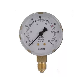 Manométer Ar/CO2 30 l/min 63mm