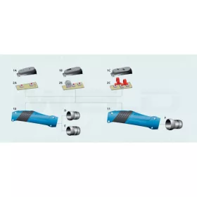 TBi SR18/26/400-hoz Komplett markolat (kapcsolóval)