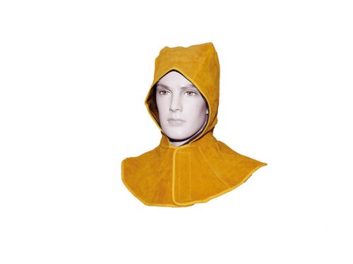 Hegesztő bőrkámzsa nyitott,"KEVLAR"