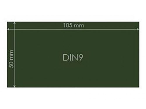 Védőüveg DIN 9 50x100mm