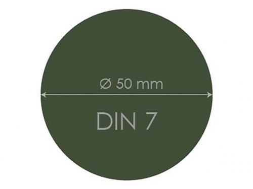 Védőüveg DIN 7 50mm (2db/cs)