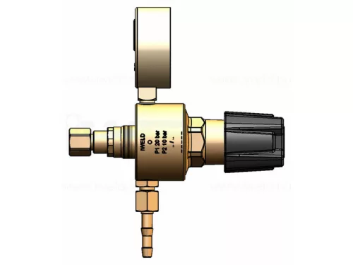 IWELD DYNALINE Ox. hál. nyomáscsökkentő 10bar