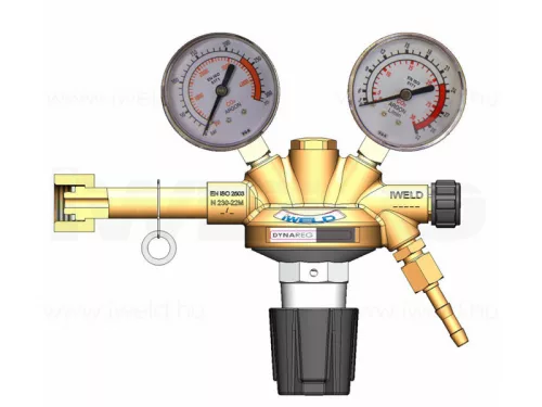 IWELD DYNAREG Argon nyomáscsökkentő 230/22l/min (H)