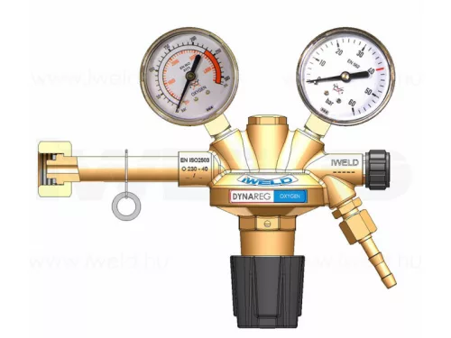 IWELD DYNAREG Oxigén nyomáscsökkentő 230/40bar (H,SK,HR)
