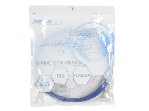 Huzalvezető spirál szigetelt (0,8-1,0) 5.4m kék