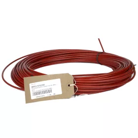 Huzalvezető spirál szigetelt (1,0-1,2) 100fm piros