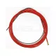 Huzalvezető spirál szigetelt (1,0-1,2) 3.4m piros