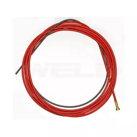 Huzalvezető spirál szigetelt (1,0-1,2) 6.4m piros