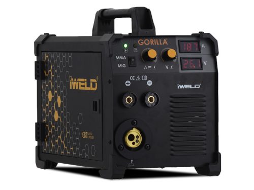 IWELD GORILLA POCKETMIG 195 ALUFLUX Hegesztő inverter