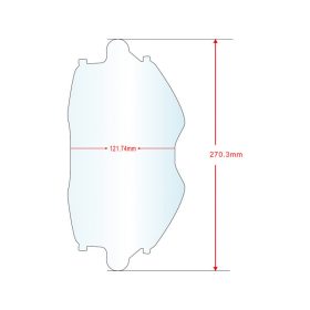 IWELD FLIP-UP DIGITAL 5.2 köszörűs védőplexi (2 db/cs)