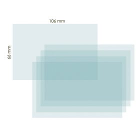 IWELD PANTHER 4.6 belső védőplexi 106x66mm