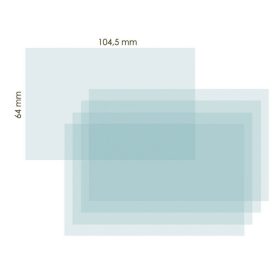IWELD PANTHER FLEX RC/FLOW3 belső védőplexi 104,5x64,0mm
