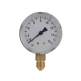 Manométer (jelzés nélküli) 16/10 bar 63mm