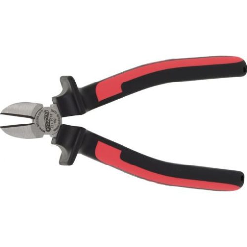 KS Tools Oldalcsípő fogó, krómozott, kétkomponensű nyél 160 mm