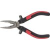 KS Tools Félkerekcsőrű fogó hajlított, kétkomponensű nyél 165 mm, 45°-os, vágóéllel