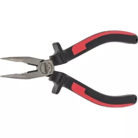   KS Tools Félkerekcsőrű fogó hajlított, kétkomponensű nyél 165 mm, 45°-os, vágóéllel