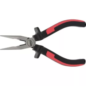   KS Tools Félkerekcsőrű ( rádiós ) fogó, kétkomponensű nyél 160 mm, vágóéllel