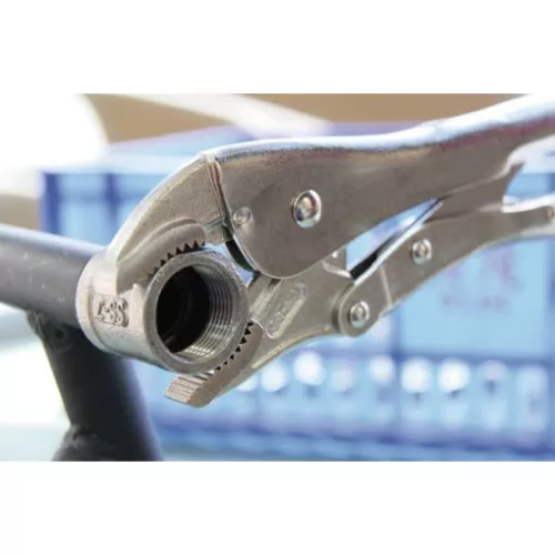 KS Tools Önzáró fogó, ( Gripp ) ovális pofa 220 mm/0-60 mm