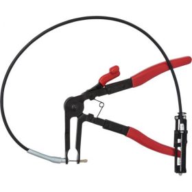   KS Tools Tömlőbilincs fogó, bovden huzallal (650mm) 200 mm ( önfeszítő Tömlőbilincsekhez)