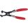 KS Tools Tömlőbilincs fogó, reteszelhető 220 mm 0-48,5 mm (önfeszítő rugószalag bilincs)