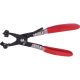 KS Tools Tömlőbilincs fogó, reteszelhető 220 mm 0-48,5 mm (önfeszítő rugószalag bilincs)
