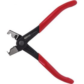   KS Tools Tömlőbilincs fogó, rugós 180 mm  45°  0-38mm (Clic, Clic-R és Cobra b.)