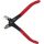 KS Tools Tömlőbilincs fogó, rugós 180 mm  45°  0-38mm (Clic, Clic-R és Cobra b.)