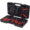 KS Tools Tömlőbilincs fogó készlet 7 részes (cobra bilincsekhez)