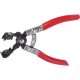 KS Tools Tömlőbilincs fogó, mozgatható pofával 200 mm 0-30 mm (Clic, Clic-R és Cobra b.)