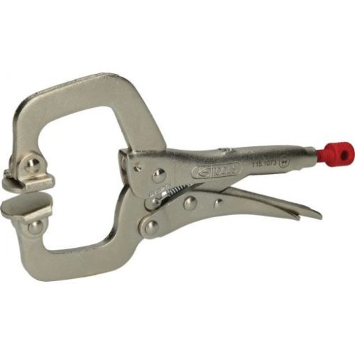 KS Tools Önzáró hegesztofogó " C ", csuklós pofa 170 mm/0-35 mm
