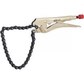 KS Tools Önzáró fogó, láncos 220 mm átméro 150 mm