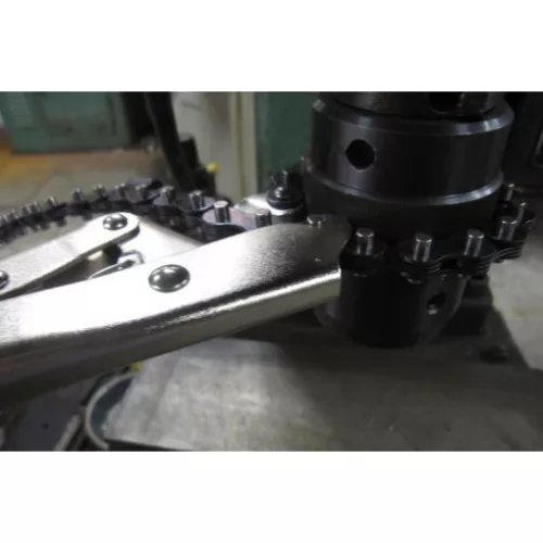 KS Tools Önzáró fogó, láncos 220 mm átméro 150 mm