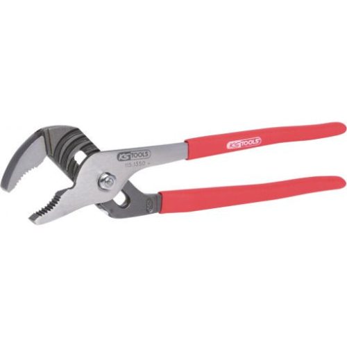 KS Tools Autóvízpumpa fogó, ( bordás csuklóval ), PVC nyél 265 mm