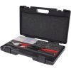 KS Tools Áttételes krimpelo fogó készlet+ huzalcsupaszító 0,5-10 mm2 115.1415 0,5-6,0mm2 szig.saruhoz 115.1416 0,5-10mm2 nem szig. saruhoz