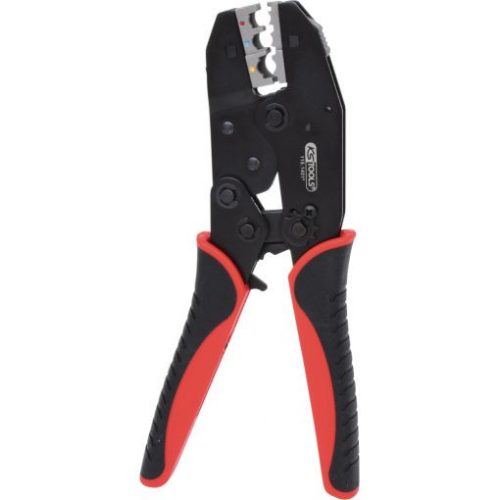 KS Tools Áttételes krimpelo fogó 0,5-6,0 mm2 szigetelt kábelsaruhoz