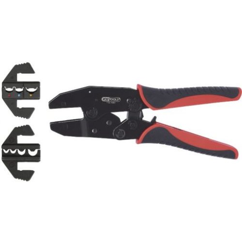 KS Tools Áttételes krimpelo fogó készlet 2 betéttel 0,5-6,0/0,5-10,0 mm2 kábelsaruhoz