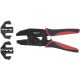 KS Tools Áttételes krimpelo fogó készlet 2 betéttel 0,5-6,0/0,5-10,0 mm2 kábelsaruhoz