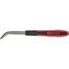 KS Tools Félkerekcsőrű fogó hajlított,kétk. nyél, SlimPOW 210 mm, 40°-os, vágóéllel