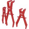 KS Tools Flexibilistömlő- elzáró fogókészlet 3 részes,  90°-os  15,30,60 mm