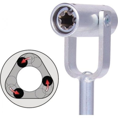 KS Tools Szaniter Tőcsavar kulcs, csuklós M8/M10