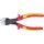 KS Tools Szigetelt Oldalcsípő fogó, ero, kétkomponensű nyél 185 mm, 1000V