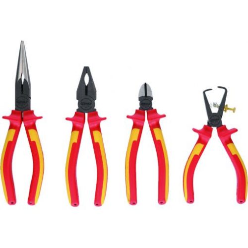 KS Tools Szigetelt fogó készlet, 1000V 4 részes