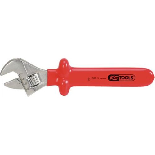 KS Tools Szigetelt állítható csavarkulcs, 1000V 8" 200 /0-24 mm