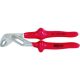 KS Tools Szigetelt autóvízpumpa fogó, mártott nyél 1000V 240 mm, 1000V