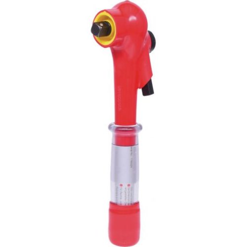 KS Tools Szigetelt nyomatékkulcs, irányváltós racsnis fej 5-  54Nm +/-4% L1/2" Z=30 gyártói mérési jegyzőkönyvvel