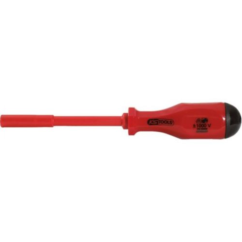 KS Tools Szigetelt bit tartó, csavarhúzó nyél, 1000V 125 mm-1/4"